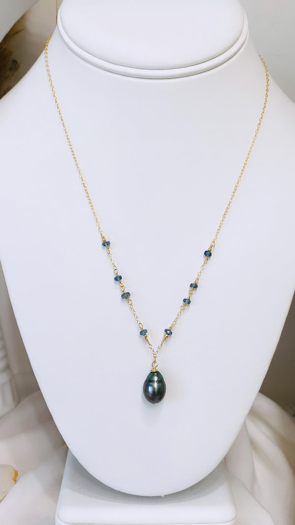BELLE necklace - Tahitian Pearl