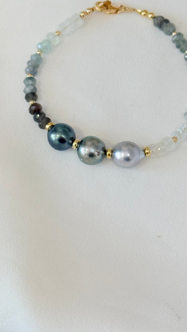 ALEXA Triple bracelet - Ombre