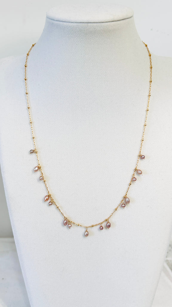 Sprinkle necklace - Edison keshi