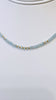 Aquamarine full gemstone necklace