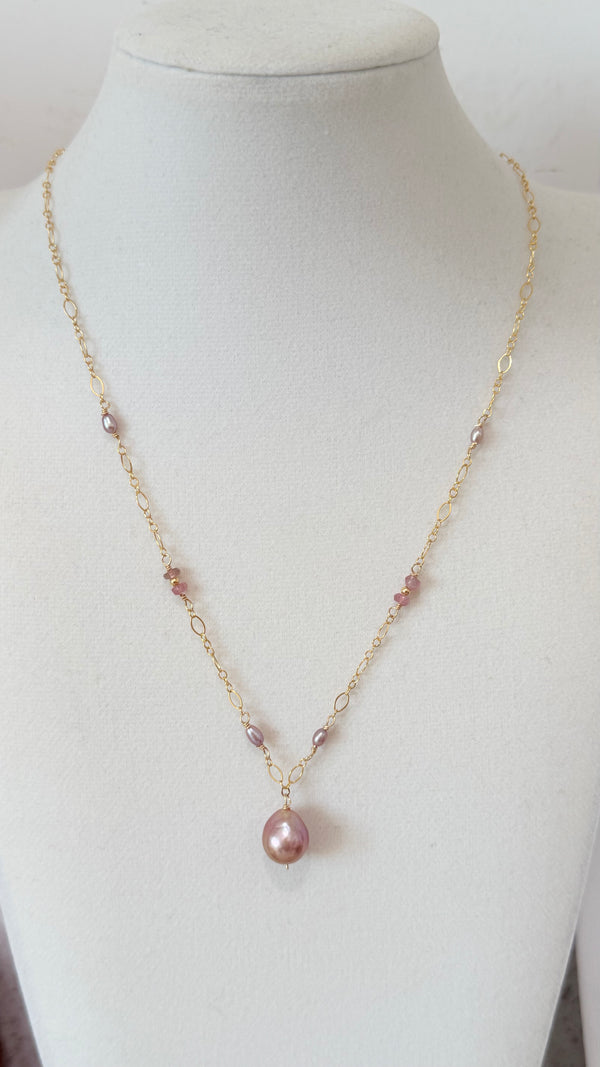 BELLE II necklace - Edison Pearl