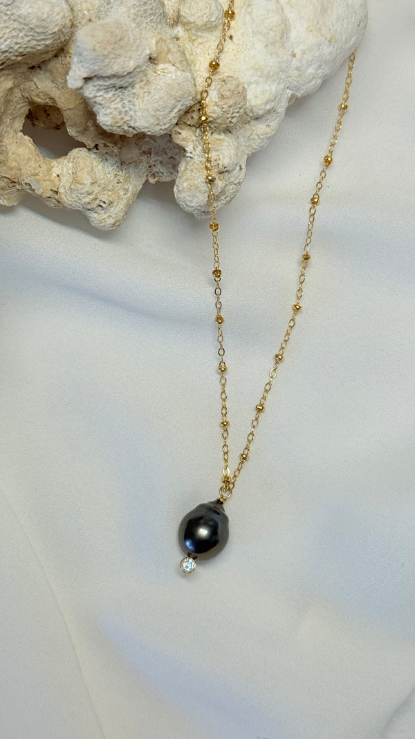 Twilight necklace - Tahitian