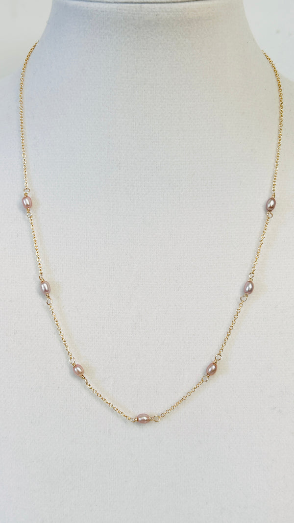 Dewdrop necklace - Edison keshi