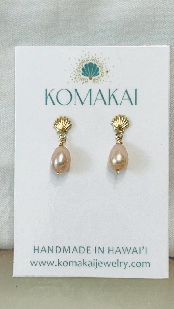 Low tide earrings - Keshi