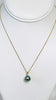 14K Diamond x Tahitian Pearl necklace
