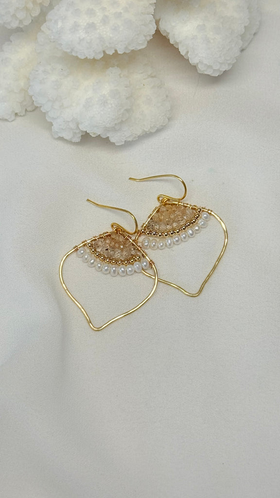 Sedona earrings - Zircon