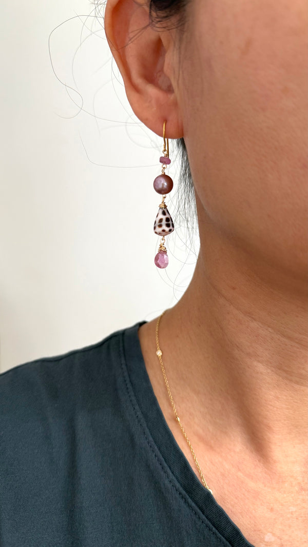 Trinidad drop earrings - Hebrew x Tourmaline