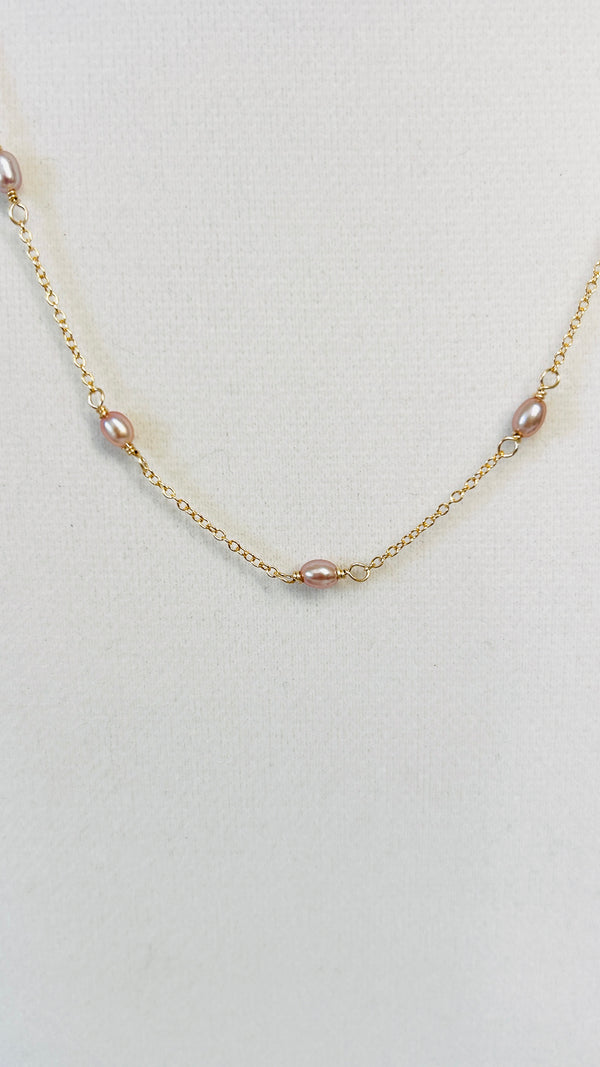 Dewdrop necklace - Edison keshi