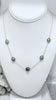 Tahitian pearl station necklace