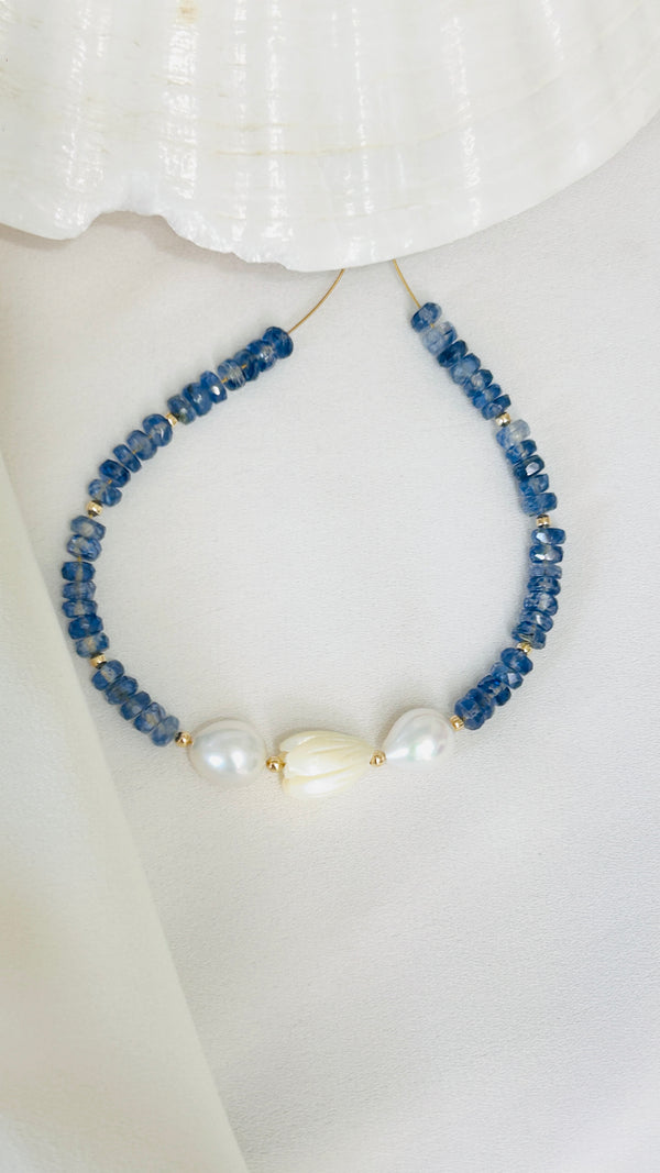 Pikake pearl gemstone bracelet