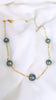 Tahitian Pearl station necklace