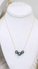 Tahitian Multi pearl necklace