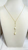 PIKAKE lariat necklace