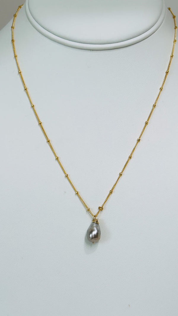 Bombucha Keshi necklace