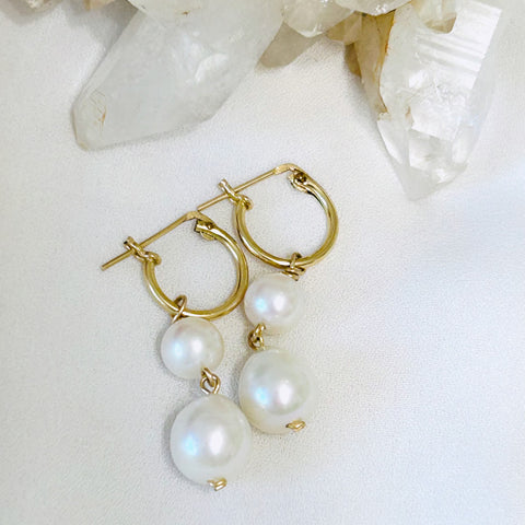Coco earrings - Freshwater pearl