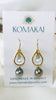 Gillian tear earrings