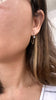 Poolside earrings - Tahitian pearl