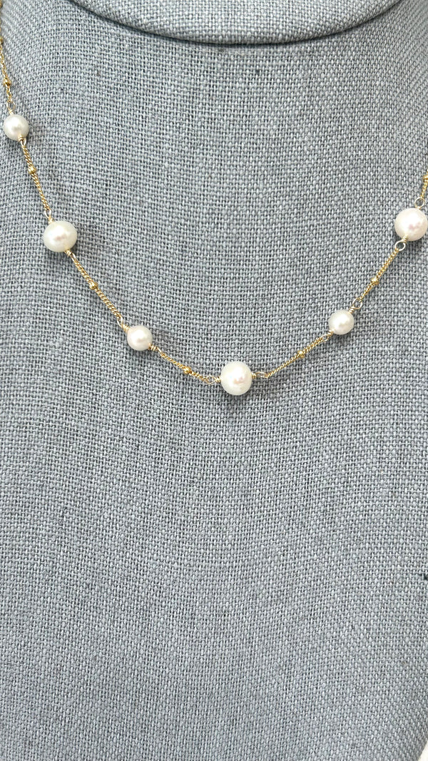 Evelyn Akoya pearl necklace