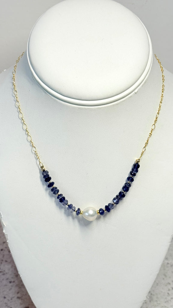 AVALON chain necklace - Iolite