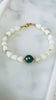 Pikake x Tahitian pearl bracelet