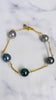 Tahitian Pearl station bracelet