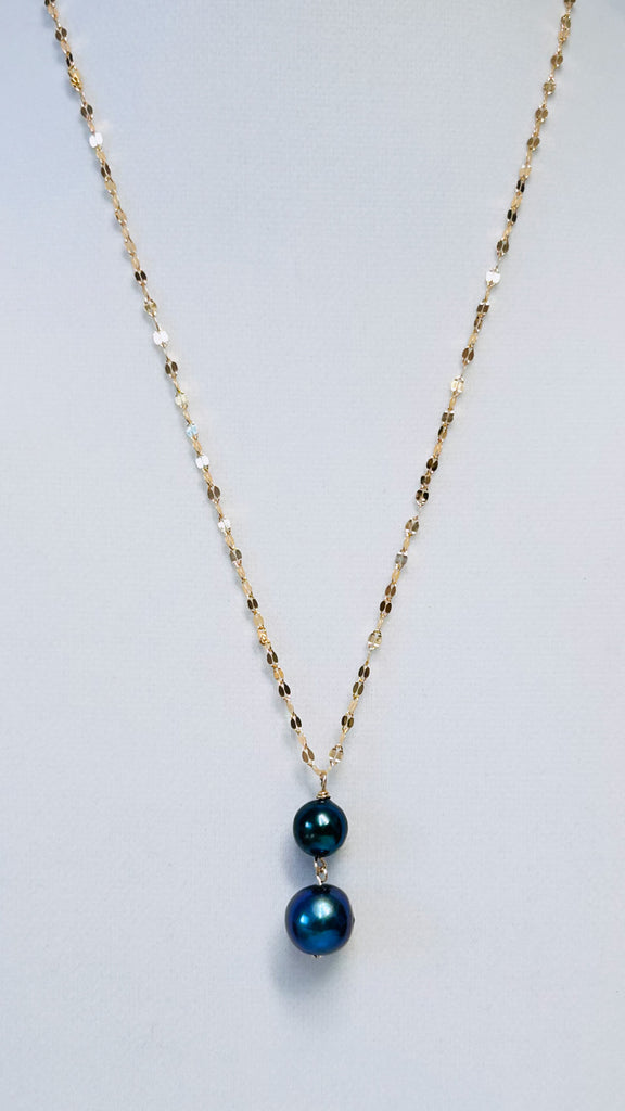 Coco necklace - Dark Purple