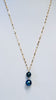 Coco necklace - Dark Purple