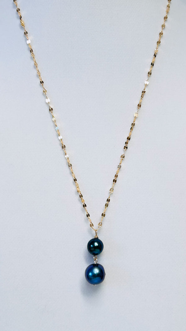 Coco necklace - Dark Purple