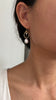 Gillian hoop earrings - Freshwater Pearl