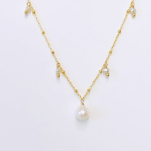 Celestial Freshwater Pearl necklace