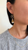 Gillian shell earrings - Olive cone