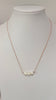 Pikake triple necklace - Rose Gold