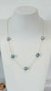 Tahitian pearl station necklace