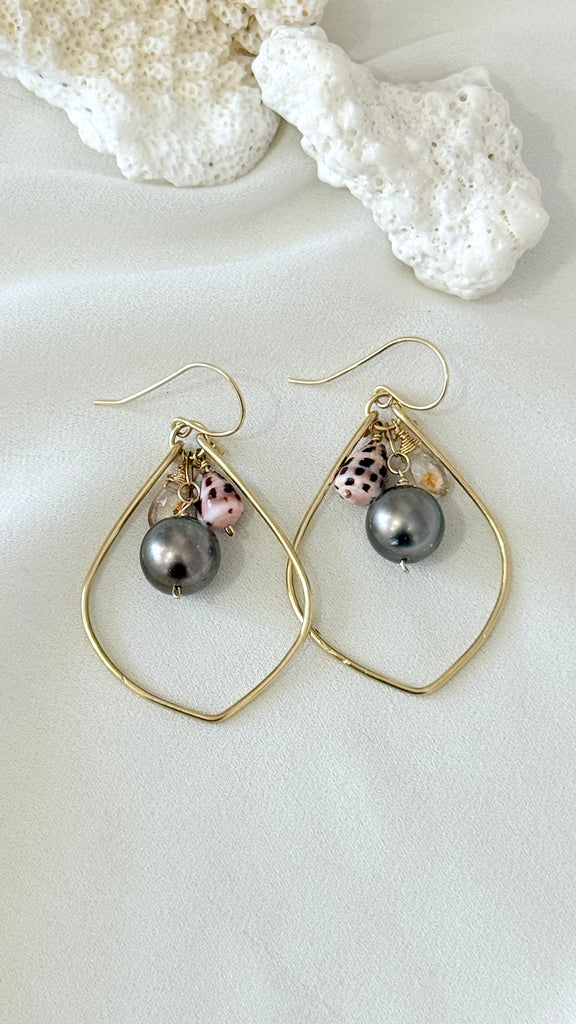 NAHA earrings - Hebrew cone