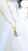 Maya keshi necklace - Light silver
