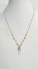 Celestial necklace - Champagne Pearl