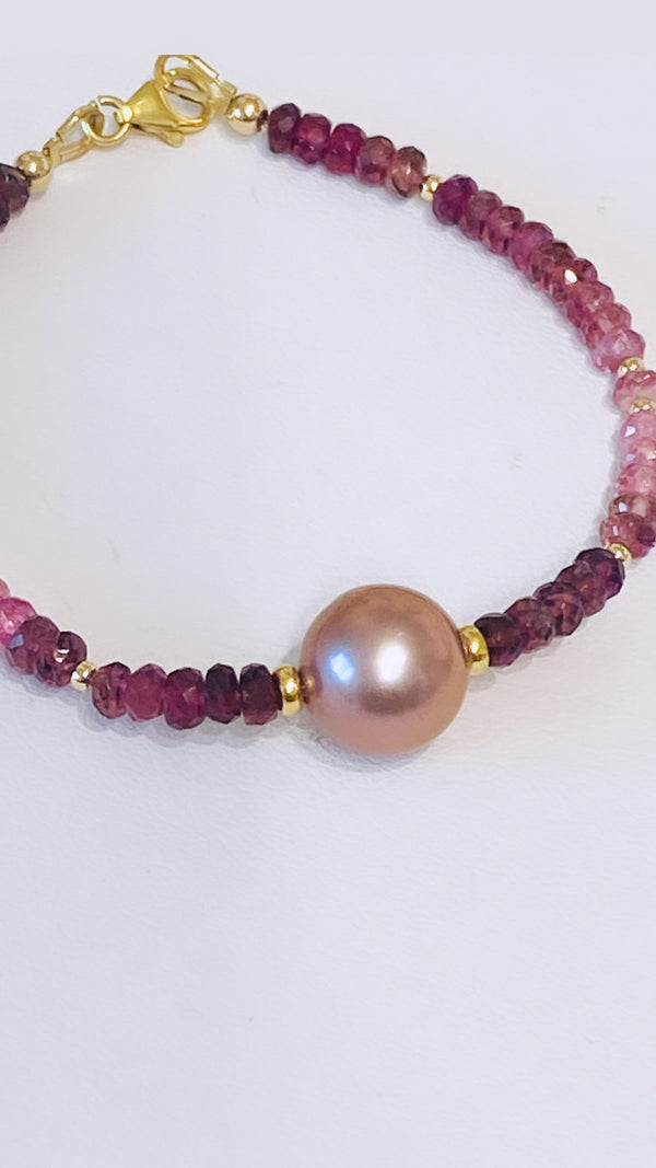 Avalon ombre bracelet - Tourmaline