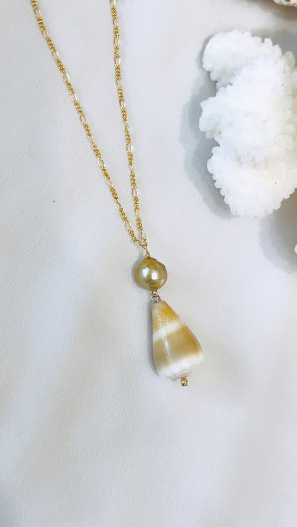 High Tide long necklace - South Sea