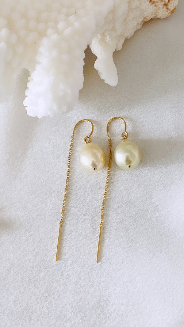 South Sea earrings