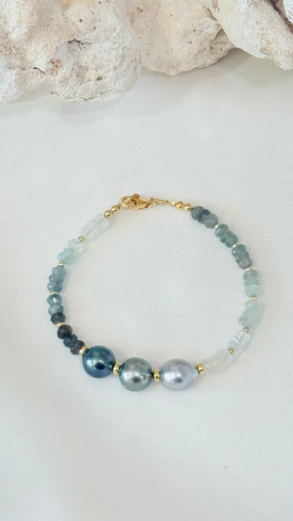 ALEXA Triple bracelet - Ombre