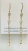 Tulum drop earrings - Akoya keshi