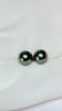 9-10mm Tahitian stud earrings - 14K