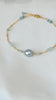 Belle bracelet - Icy Blue Tahitian