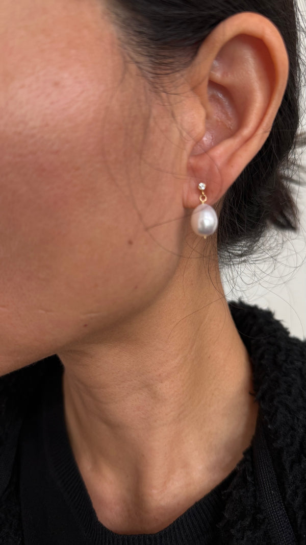 Twilight post earrings