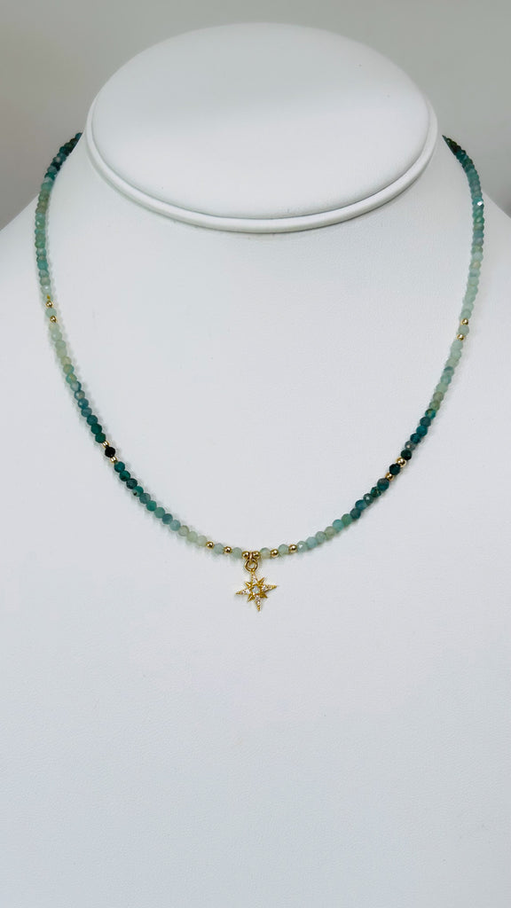 Festival necklace - Grandidierite