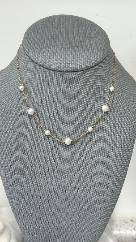 Evelyn Akoya pearl necklace