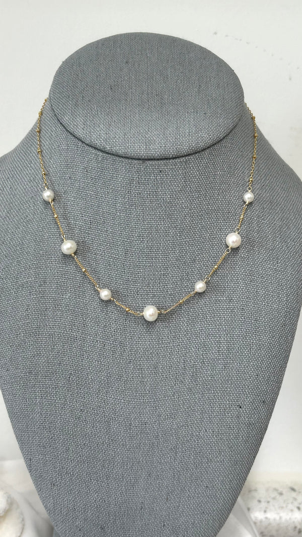 Evelyn Akoya pearl necklace