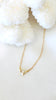 Baguette Opal necklace