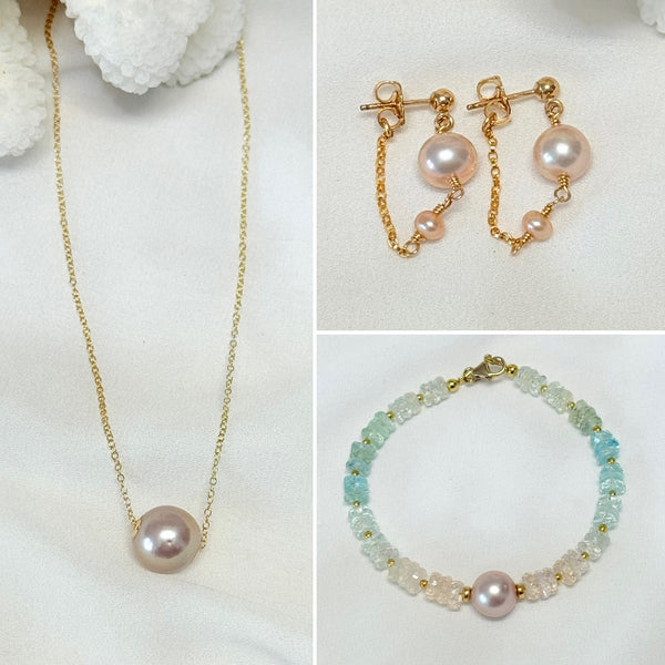 Pastel ALEXA bracelet  - Pink Edison