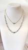 Blue Tahitian Keshi choker necklace